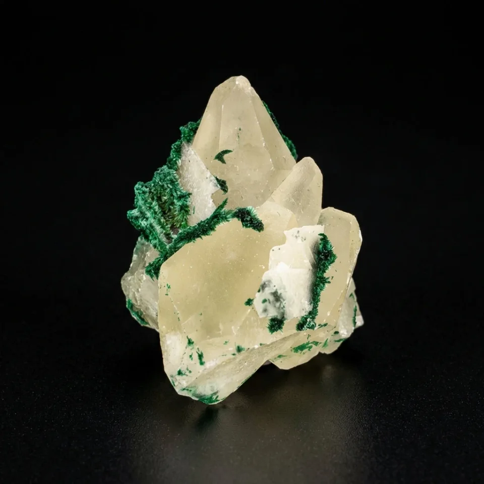 Product image: crystal mineral specimen on a black background