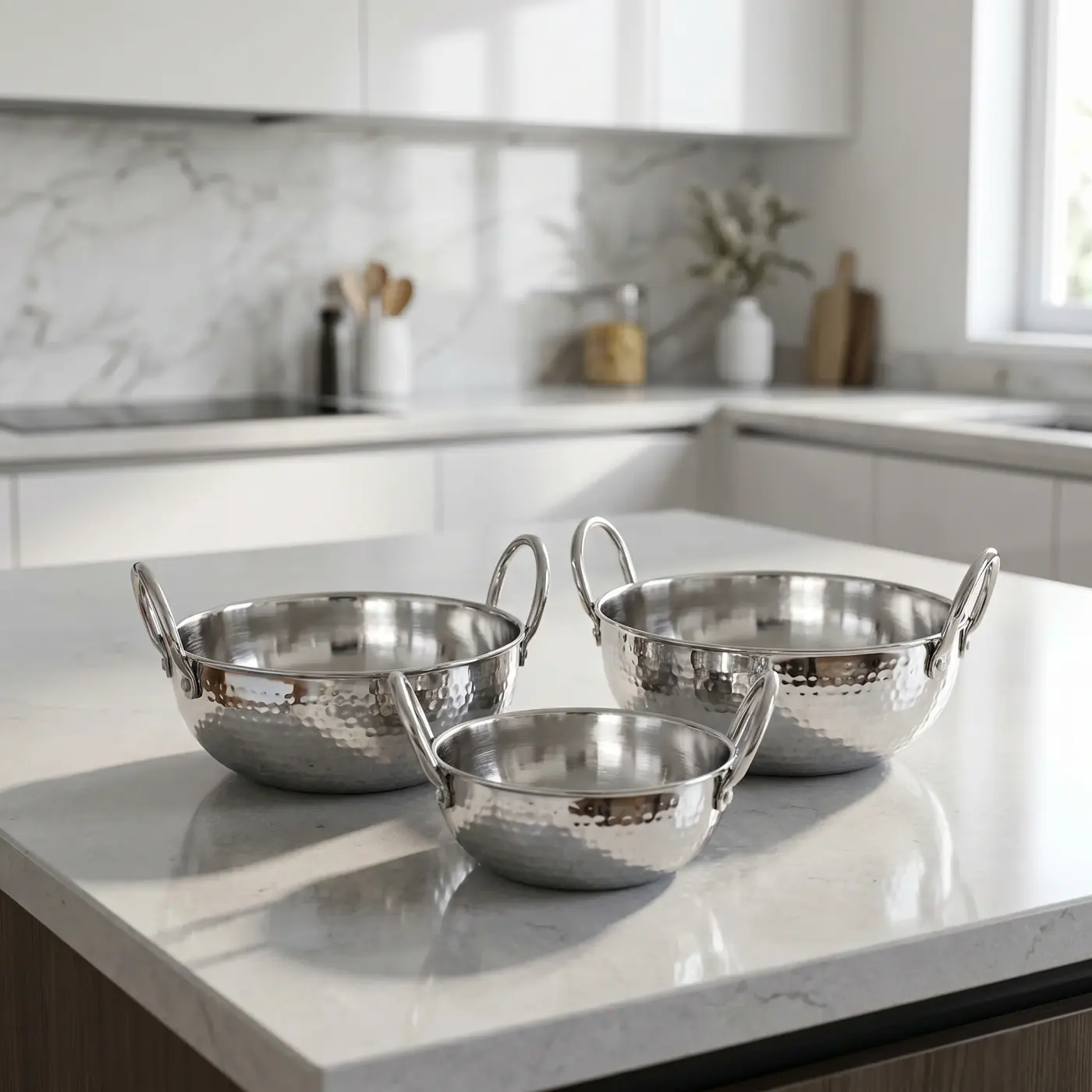 Home lifestyle image: stainless steel mini set kitchen
